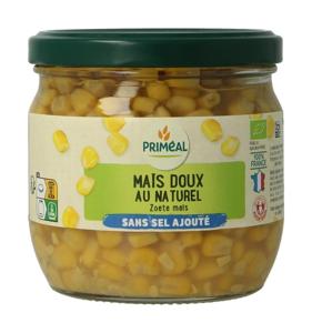 Zoete mais zonder toegevoegd zout bio