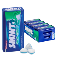 Smint fresh effect strong menthol tin (12x 35gr)