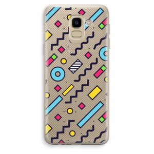 8-bit N°8: Samsung Galaxy J6 (2018) Transparant Hoesje