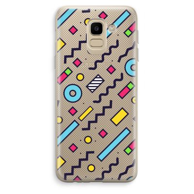 8-bit N°8: Samsung Galaxy J6 (2018) Transparant Hoesje