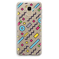 8-bit N°8: Samsung Galaxy J6 (2018) Transparant Hoesje