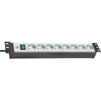 Brennenstuhl Premium-Line 19" for switch cabinets 8x stekkerdoos