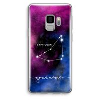Sterrenbeeld - Donker: Samsung Galaxy S9 Transparant Hoesje