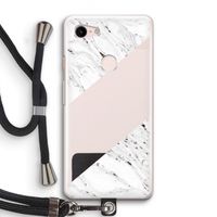 Biggest stripe: Pixel 3 Transparant Hoesje met koord