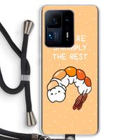 You're Shrimply The Best: Xiaomi Mi Mix 4 Transparant Hoesje met koord