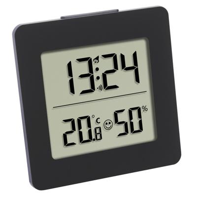 TFA Dostmann digitaal weerstation - zwart - hygrometer - thermometer - voor binnen