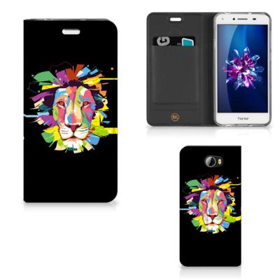 Huawei Y5 2 | Y6 Compact Magnet Case Lion Color Huawei Y5 2 | Y6 Compact Magnet Case Lion Color