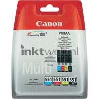 Canon 6509B009 inktcartridge 4 stuk(s) Origineel Normaal rendement Zwart, Cyaan, Magenta, Geel - thumbnail