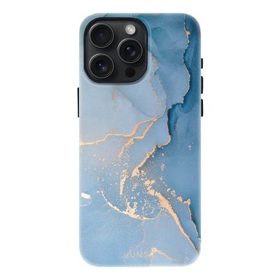 Lunso iPhone 15 Pro Back cover hoesje Magsafe - Aciano Azul Lunso iPhone 15 Pro Back cover hoesje Magsafe - Aciano Azul