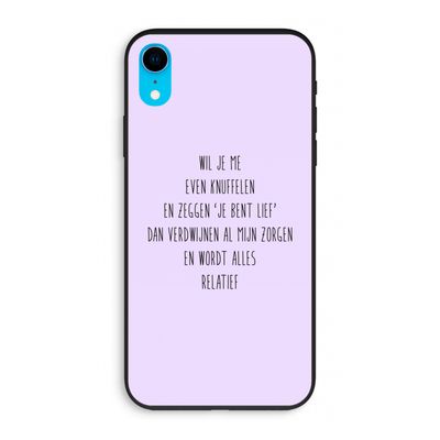 Relatief: iPhone XR Biologisch afbreekbaar hoesje