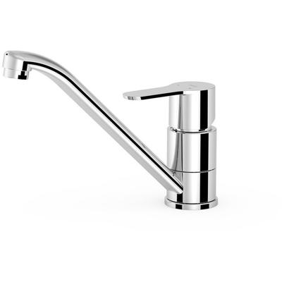 Keukenkraan Tres BM | Opbouw | 360° Draaibaar | Mengkraan | 1-hendel | Rond | Chroom