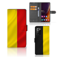 Samsung Galaxy Note20 Ultra Bookstyle Case Belgische Vlag