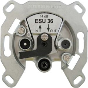 ESU 36  - Antenna loop-through socket for antenna ESU 36