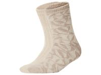 esmara 2 Paar dames huissokken (Beige, 39-42)