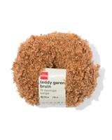 HEMA Teddy garen 100g 38m bruin
