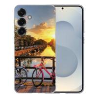 TPU Hoesje Samsung Galaxy S25 - Amsterdamse Grachten Backcover TPU Hoesje Samsung Galaxy S25 - Amsterdamse Grachten Backcover