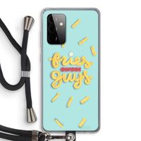 Always fries: Samsung Galaxy A72 5G Transparant Hoesje met koord