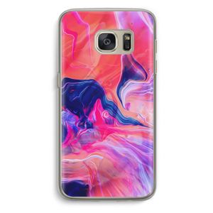 Earth And Ocean: Samsung Galaxy S7 Transparant Hoesje