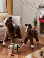 Trekpaardje FSC 100%-hout bruin