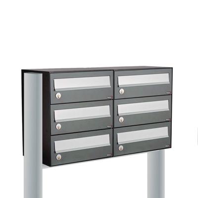 Allux Hive Set 2-Breed, 3-Hoog Op Statief Antraciet - 40030065_2x3s