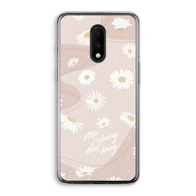 Daydreaming becomes reality: OnePlus 7 Transparant Hoesje