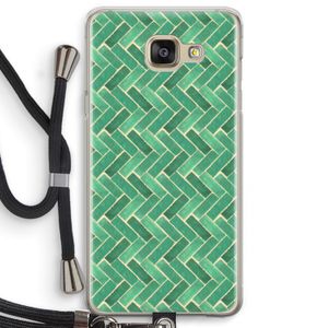 Moroccan tiles 2: Samsung Galaxy A5 (2016) Transparant Hoesje met koord