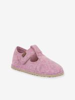 FLEXY WOOLY BAREFOOT FRODDO blotevoetensloffen voor kinderen gemêleerd roze