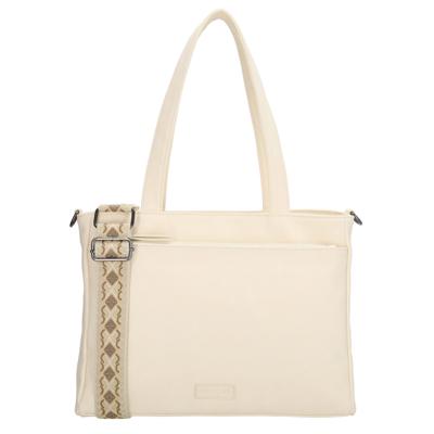 Beagles Handtas/Schoudertas Malaga Crème