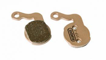 Elvedes Schijfremblokset magura louise 2007/ bat/ carbon 2008 - gesinterd (1 paar)