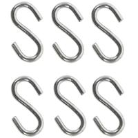 Ophanghaak - 18x- S-haak - 3 cm - hangers - kledinghaken / keukenhaak