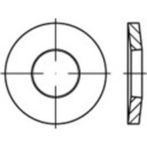 Veerringen 6 mm 14 mm RVS 1000 stuk(s) TOOLCRAFT 1067139