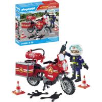 PLAYMOBIL Action Heroes brandweer op de plaats van het ongeval 71466