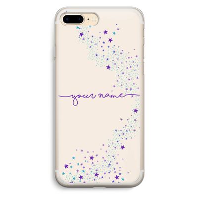 Sterren: iPhone 7 Plus Transparant Hoesje