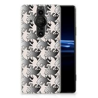 Sony Xperia Pro-I TPU Hoesje Salamander Grey