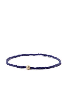 LUIS MORAIS bracelet en or 14ct serti de diamants - Bleu