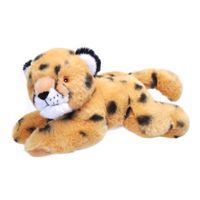 Pluche knuffel dieren Eco-kins jachtluipaard/cheetah van 23 cm   - - thumbnail