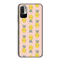 Ananas: Xiaomi Redmi Note 10 5G Transparant Hoesje