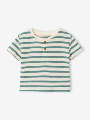 T-shirt baby biologisch katoen smaragdgroen