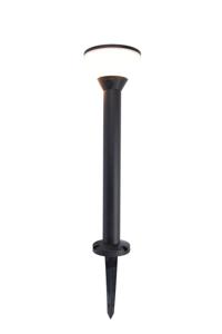 Lutec KARLO 6935802012 Staande lamp op zonne-energie met bewegingsmelder LED 5 W Zwart