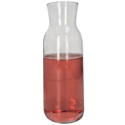 Secret de Gourmet schenkkan/water karaf - transparant glas - 1200 ml - D9 x H25 cm