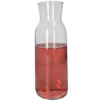 Secret de Gourmet schenkkan/water karaf - transparant glas - 1200 ml - D9 x H25 cm Secret de Gourmet schenkkan/water karaf - transparant glas - 1200 ml - D9 x H25 cm
