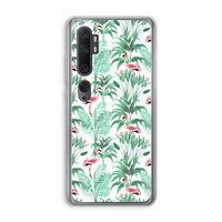Flamingo bladeren: Xiaomi Mi Note 10 Pro Transparant Hoesje