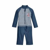 Playshoes zwempak lange mouw Anker Marine Wit Maat