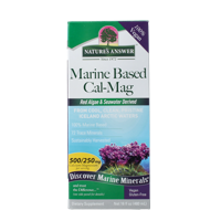 Natures Answer Calcium-Magnesium auf Meeresbasis flüssig 480 Milliliter