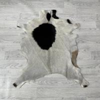 Geitenhuid creme bruin 90x80cm