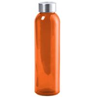 Waterfles/drinkfles AQUAMAN - glas - Oranje - met RVS dop - 500 ml - Sportfles - Bidon