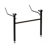 Handicare dubbele hulppootset voor douchezitting antraciet ral 7028 li2214.2011-11