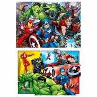 Clementoni puzzel the avengers, 2x60st.