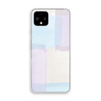 Square pastel: Pixel 4 Transparant Hoesje