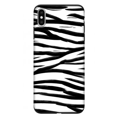 Zebra pattern: iPhone XS Max Tough Case